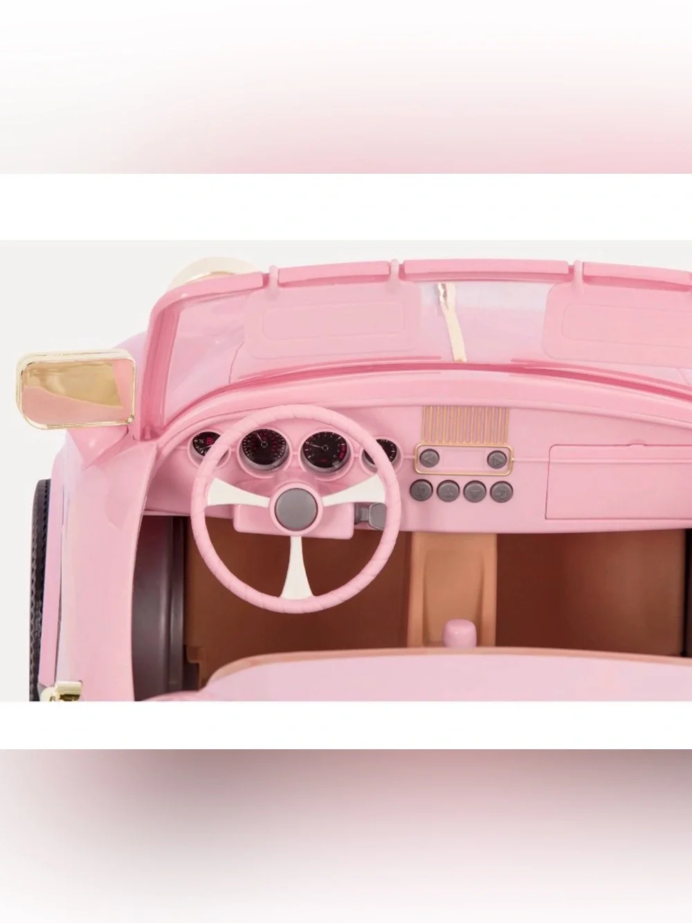 NEW! Our Generation in the drivers seat cruiser. Convertible for 18 inch dolls.